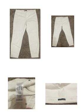 Liverpool White Slim Crop Jeans